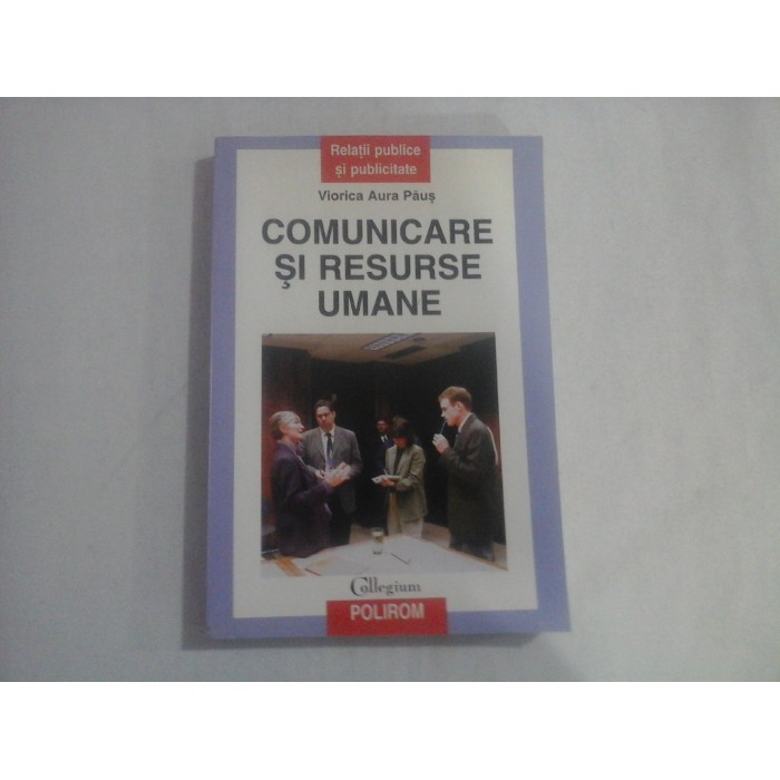 COMUNICARE SI RESURSE UMANE - VIORICA AURA PAUS